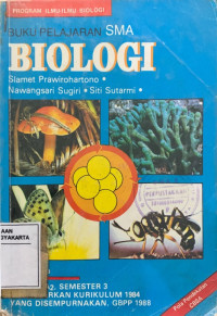 Buku Pelajaran Biologi SMA Jilid 2A-A Semester 3