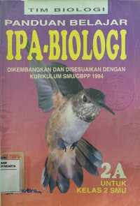 Panduan Belajar IPA-Biologi 2A untuk Kelas 2 SMU