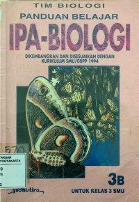 Panduan Belajar IPA Biologi 3B untuk Kelas 3 SMU