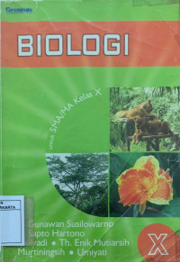 Biologi untuk SMA/MA Kelas X