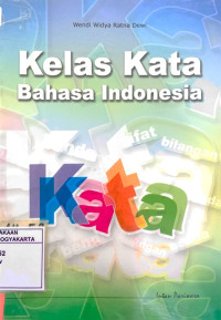 Kelas Kata Bahasa Indonesia