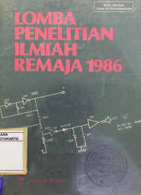 Lomba Penelitian Ilmiah Remaja 1986