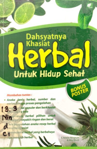 Dahsyatnya Khasiat Herbal untuk Hidup Sehat