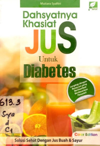 Dahsyatnya Khasiat Jus untuk Diabetes