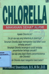 Chlorella Makanan Sehat Alami