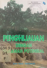 Penghijauan Dengan Tanaman Potensial