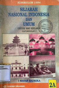 Sejarah Nasional Indonesia dan Umum untuk Kelas 2