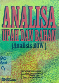 Analisa upah dan bahan (Analisis BOW)