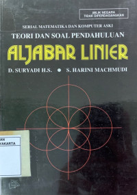 Teori dan Soal Pendahuluan Aljabar Linier