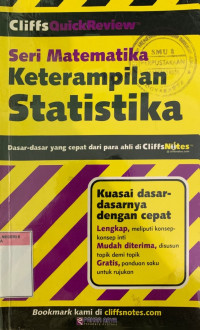 CliffsWuickReview: Seri Matematika Keterampilan Statistika