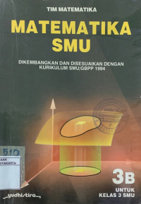 Matematika SMU 3b untuk Kelas 3 SMU