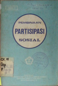 Pembinaan Partisipasi Sosial