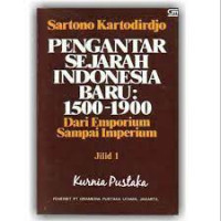 Pengantar Sejarah Indonesia Baru: 1500-1900 Jilid 1
