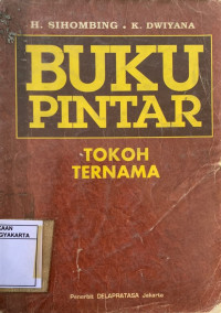 Buku Pintar Tokoh Ternama