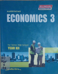 Economics 3 For Senior High School Year XII