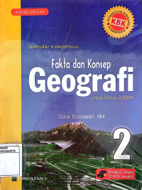 Fakta Dan Konsep Geografi, Untuk Kelas 2 SMA