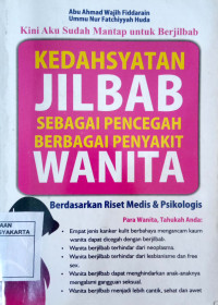 Kedahsyatan Jilbab Sebagai Pencegah Berbagai Penyakit Wanita