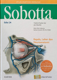 Sobotta Atlas Anatomi Manusia Volume 3 Kepala Leher dan Neuroanatomi Edisi 24