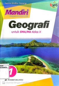 Mandiri Geografi untuk SMA/MA Kelas X