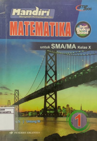 Mandiri Matematika untuk SMA/MA Kelas X