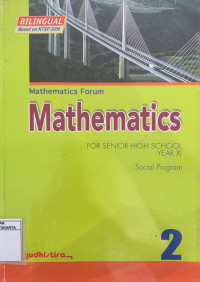 Mathematics 2 For Senior High School Year XI Social Program