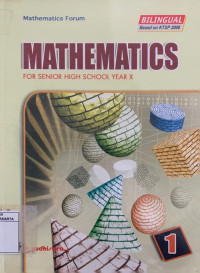 Mathematics 1 For Senior High School Year X