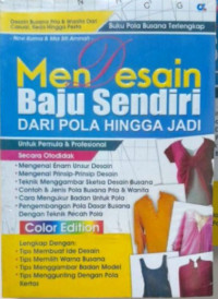 Mendesain baju sendiri dari pola hingga jadi