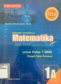 Matematika dan Kecakapan Hidup 1A