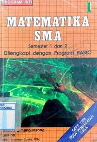 Matematika SMA Jilid 1 Semester 1 dan 2