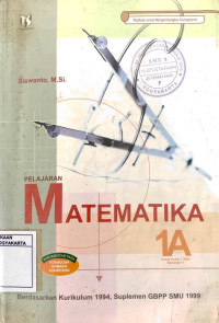 Pelajaran Matematika 1A