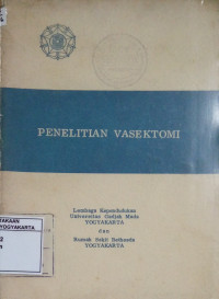 Penelitian Vasektomi