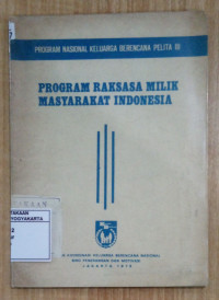 Program Raksasa Milik Masyarakat Indonesia