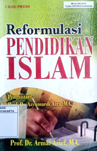 Reformulasi Pendidikan Islam