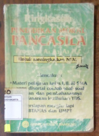 Ringkasan Pendidikan Moral Pancasila Program A1, A2, A3, A4