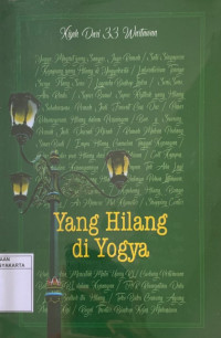 Yang Hilang di Yogya