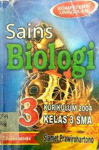 Sains Biologi 3 untuk SMA Kelas 3