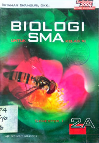 Biologi 2A untuk SMA Kelas XI