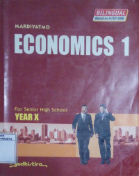 Economics 1  For Senior High School Year X