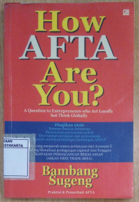 How AFTA Are You?