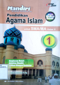 Mandiri Pendidikan Agama Islam untuk SMA Kelas X