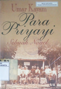 Para Priyayi: Sebuah Novel